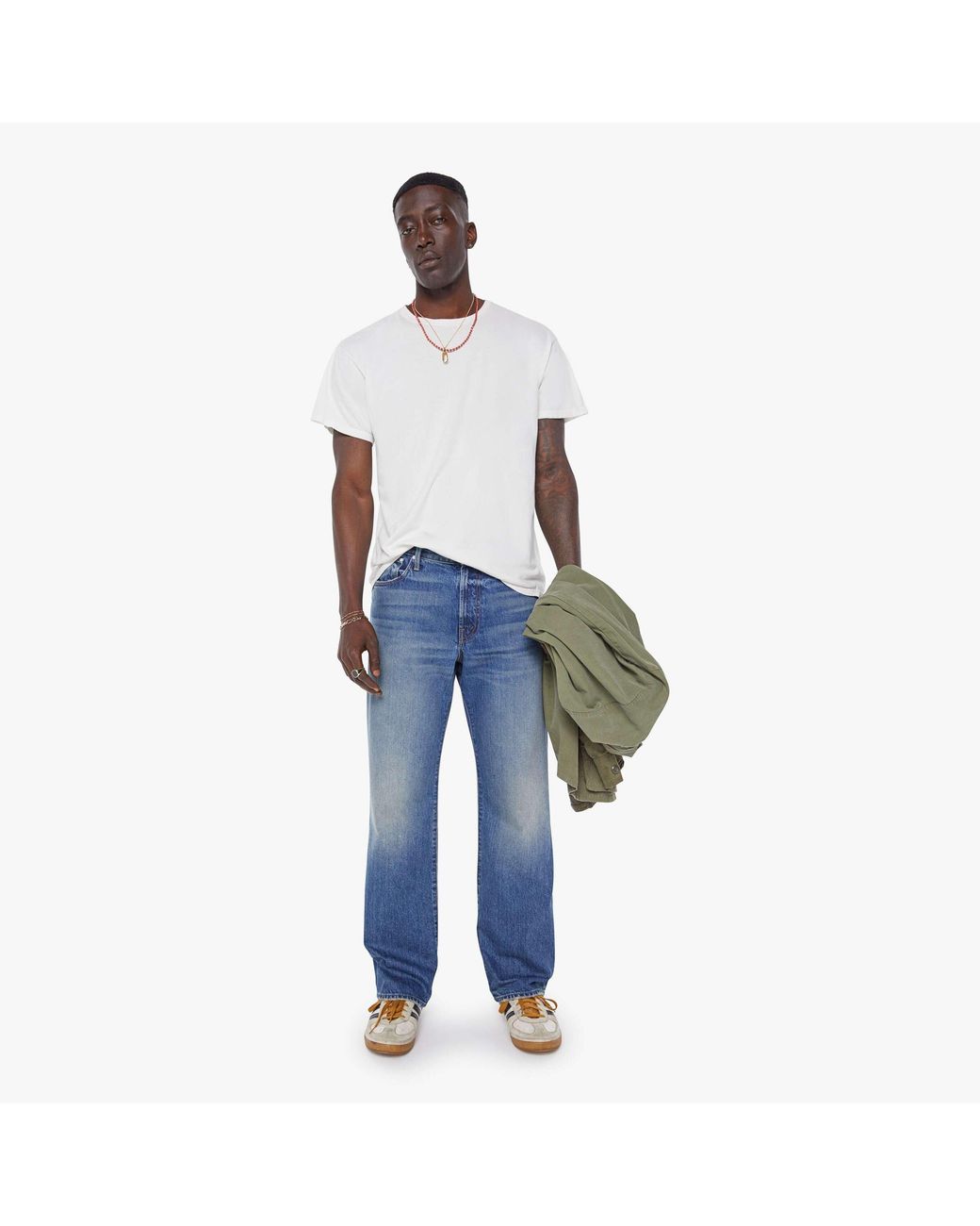 Mother Blue The Big Shot Cashing Out Jeans for men