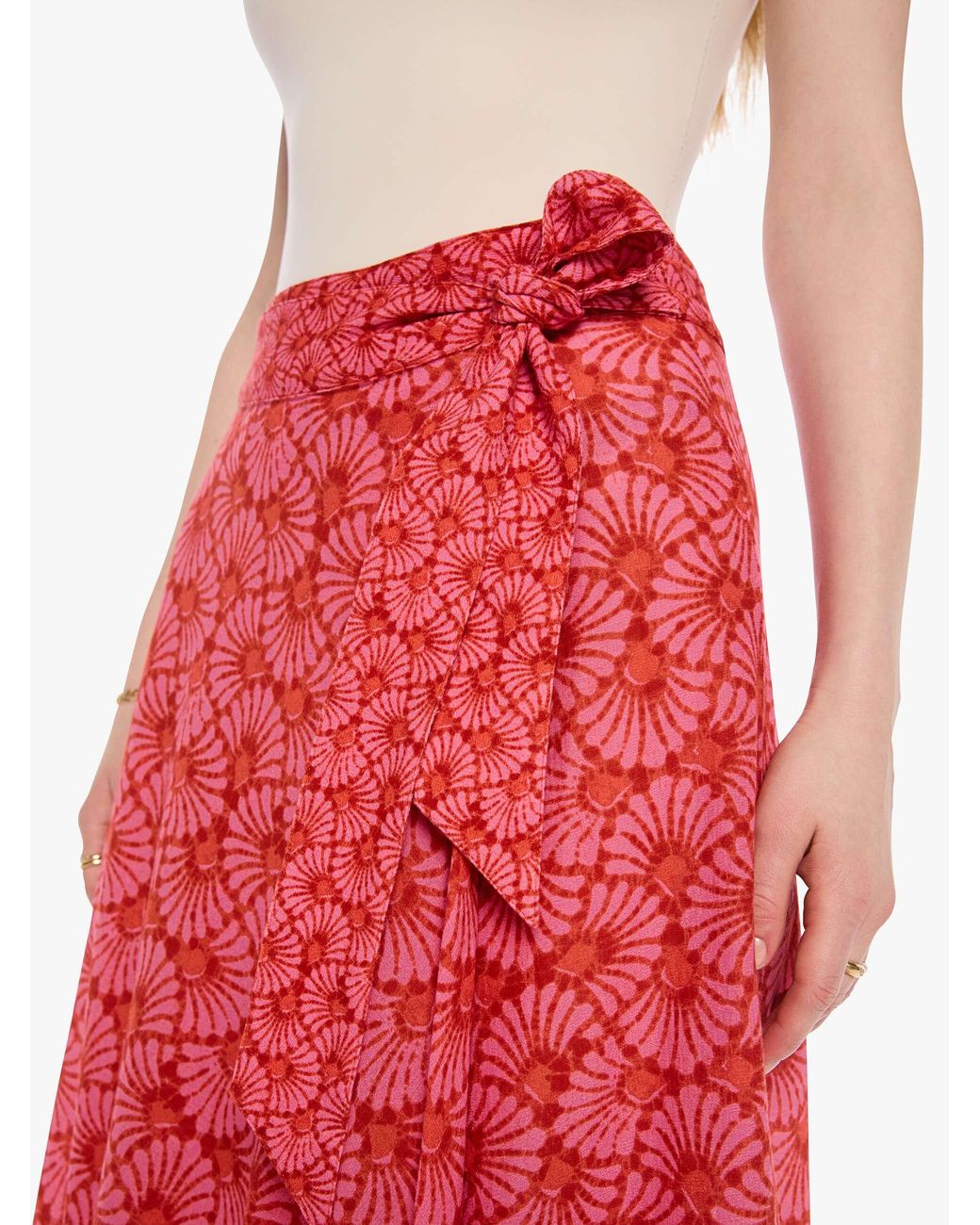Xirena Red Janey Skirt Ruby Shell