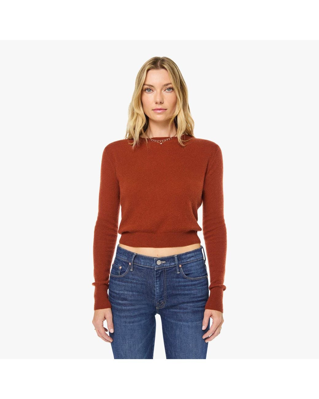ÉTERNE Red Francis Sweater Rust