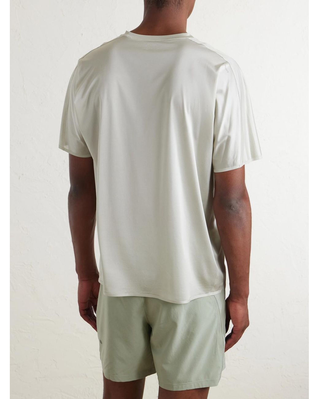 Satisfy White Heatcrush T‑Shirt for men