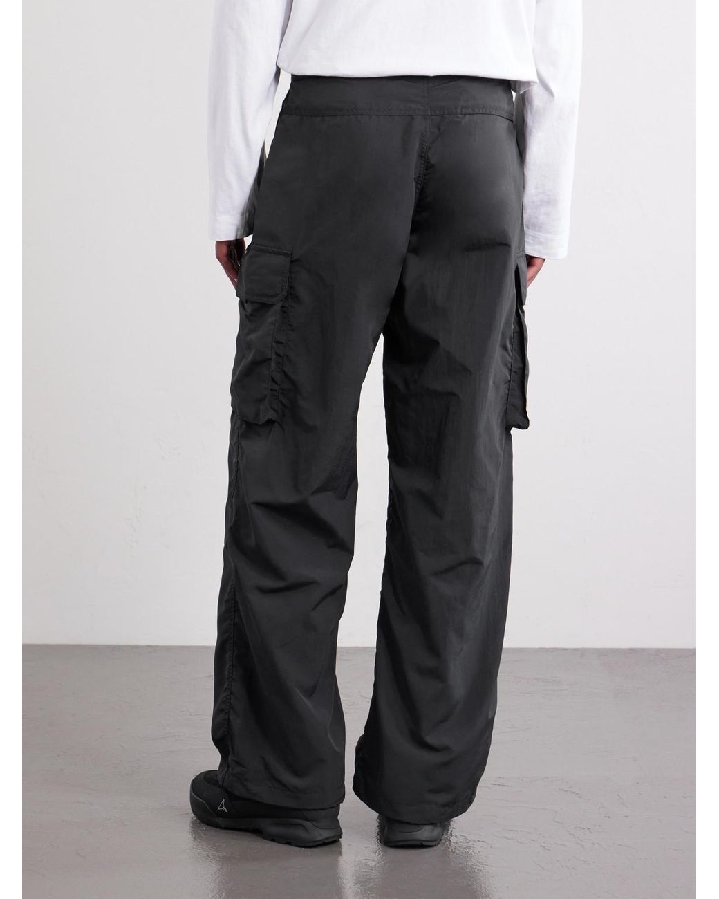 Canada Goose Black Vault Straight-Leg Shell Cargo Trousers for men