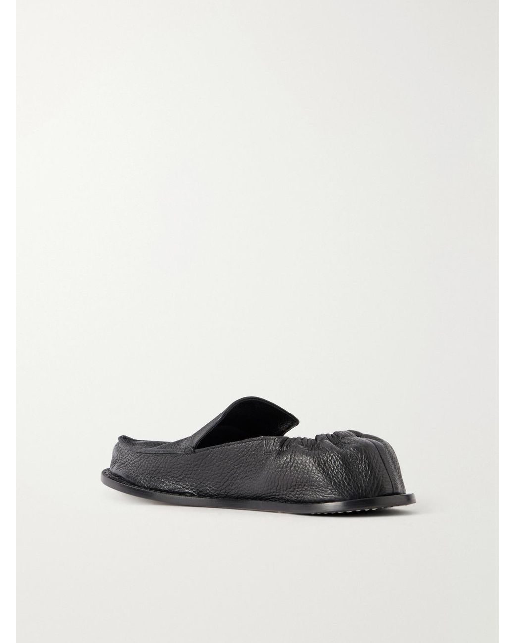 Loewe White Paula's Ibiza Flex Leather Loafers for men