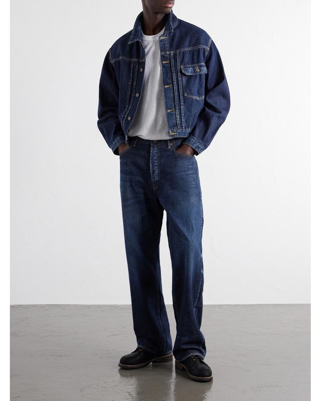 Visvim Blue Denim Jacket for men