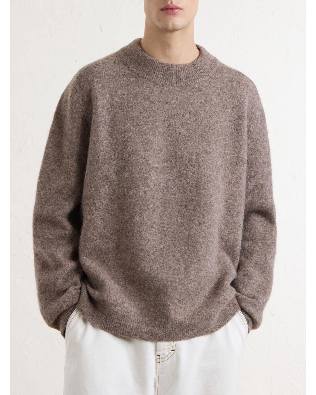 A.P.C. Brown Dylan Sweater for men