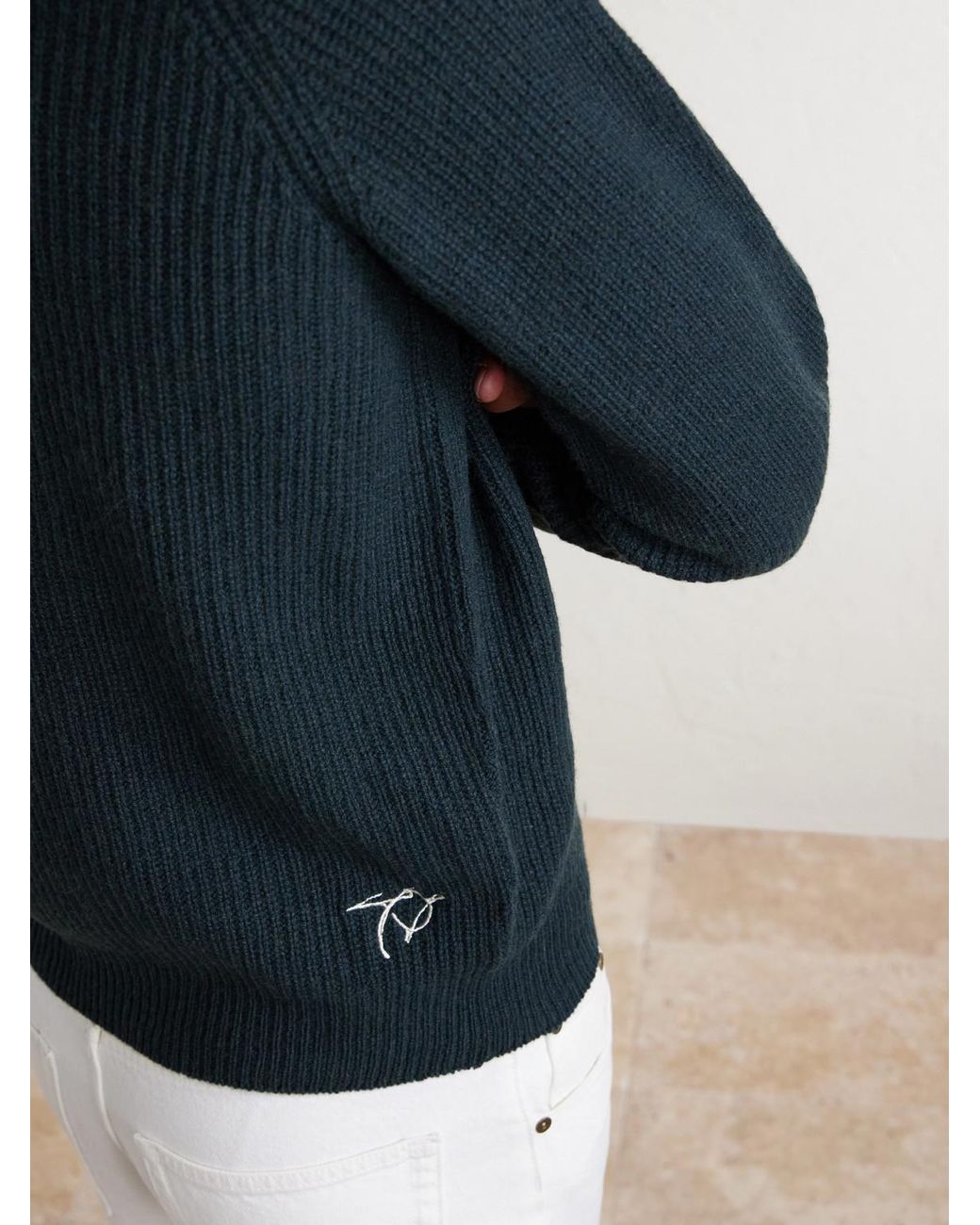 John Smedley Blue Bill Nighy Cashmere And Wool-Blend Sweater for men
