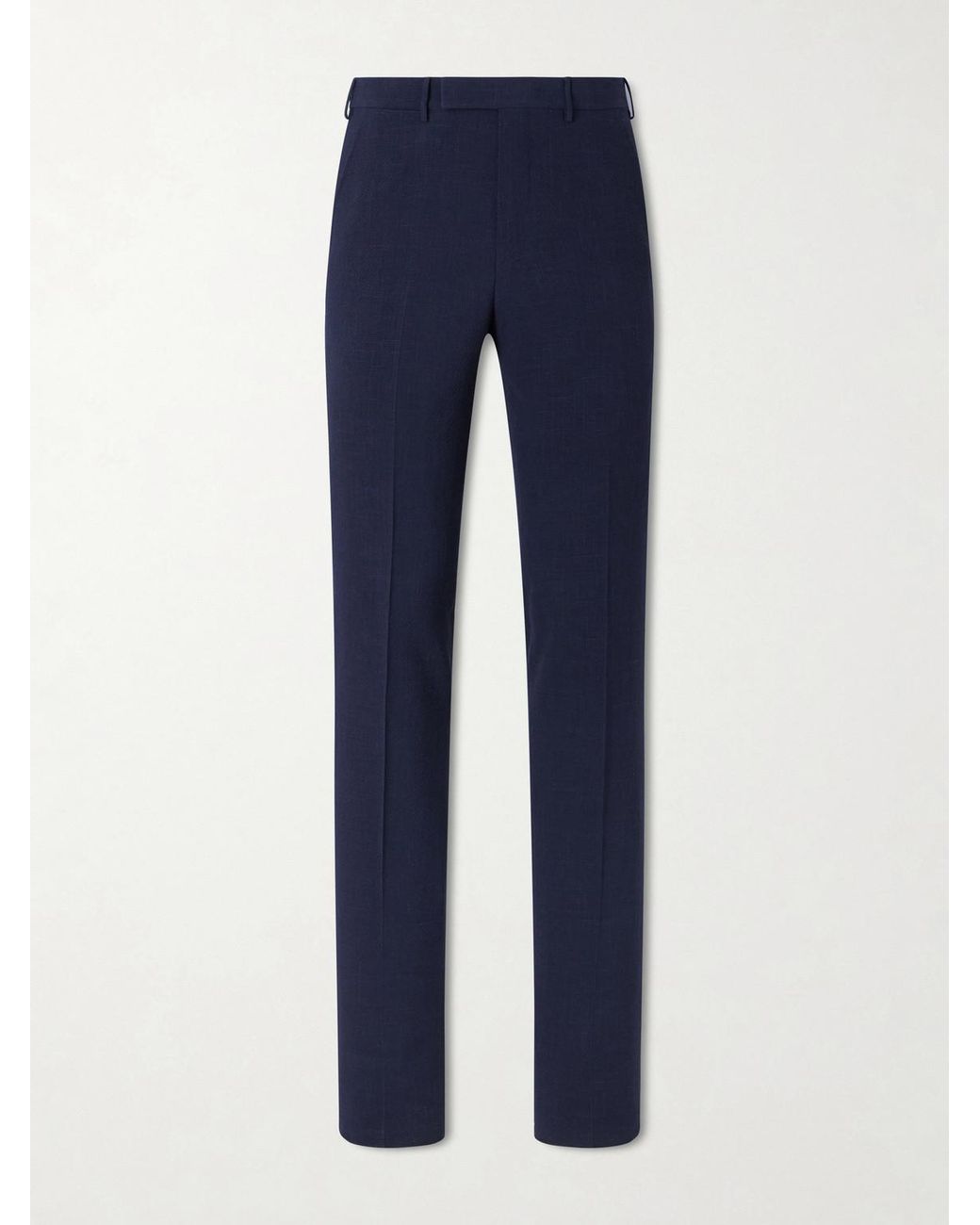 Zegna Blue Straight-leg Wool for men