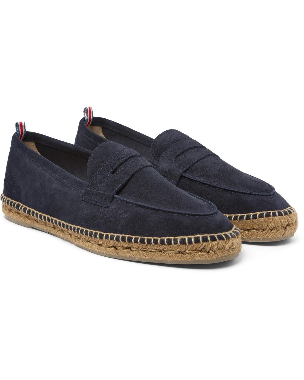 Castañer Nacho Suede Espadrilles in Blue for Men | Lyst
