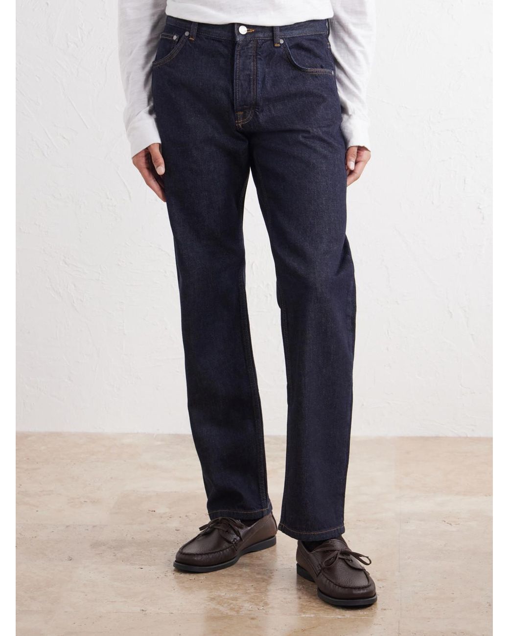 NN07 Blue Sonny 1843 Straight-Leg Jeans for men