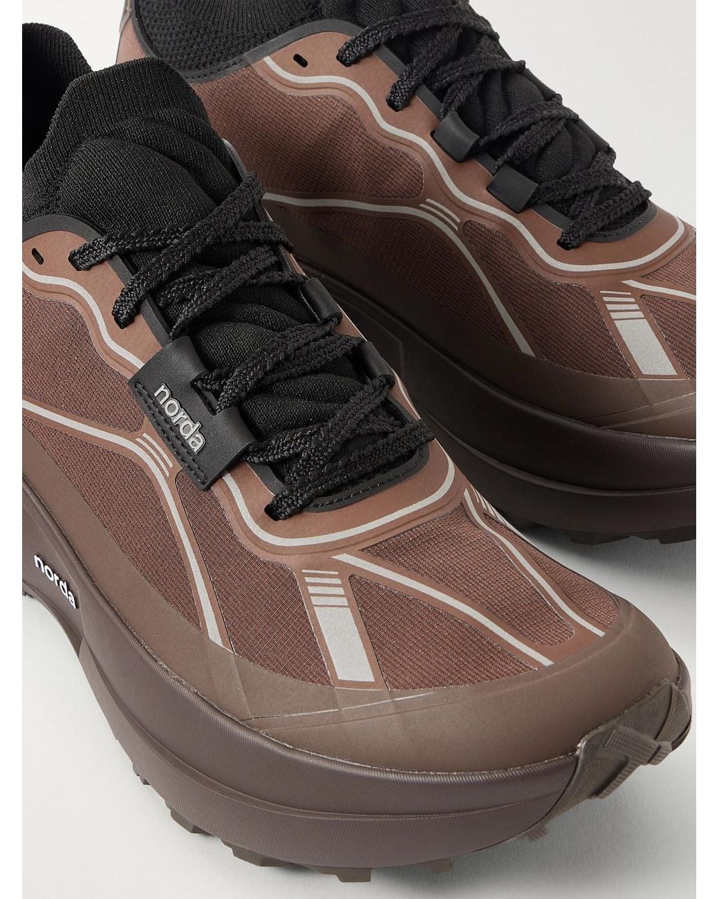 Norda Brown 055 G Bio-Dyneema Running Shoes for men