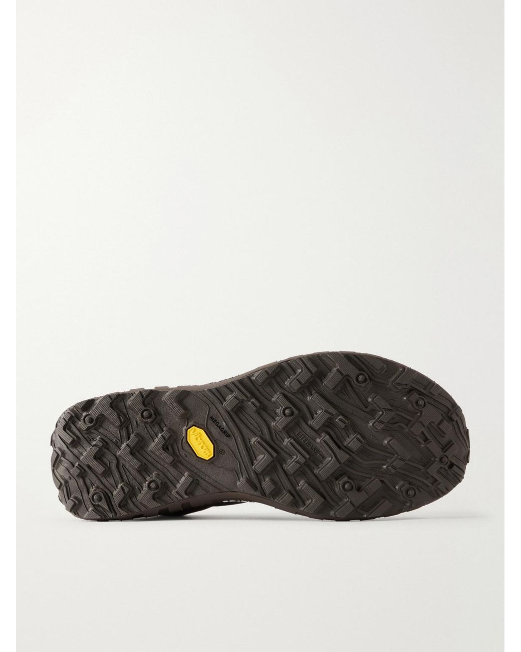 Norda Brown 001A Rubber-Trimmed Dyneema Running Sneakers for men