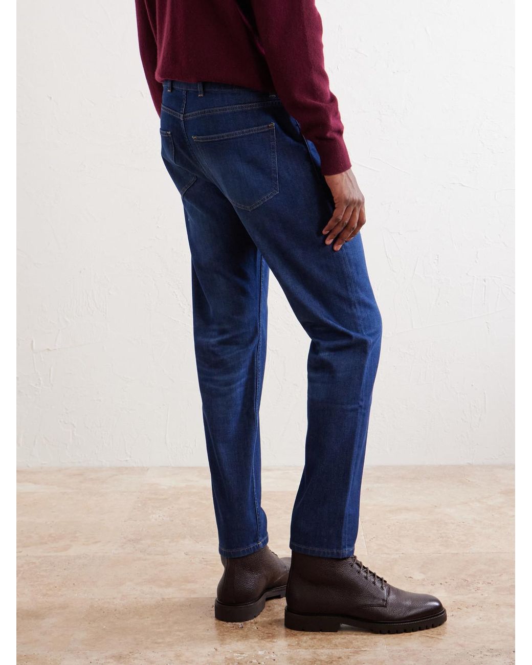 Eleventy Blue Slim-Fit Jeans for men