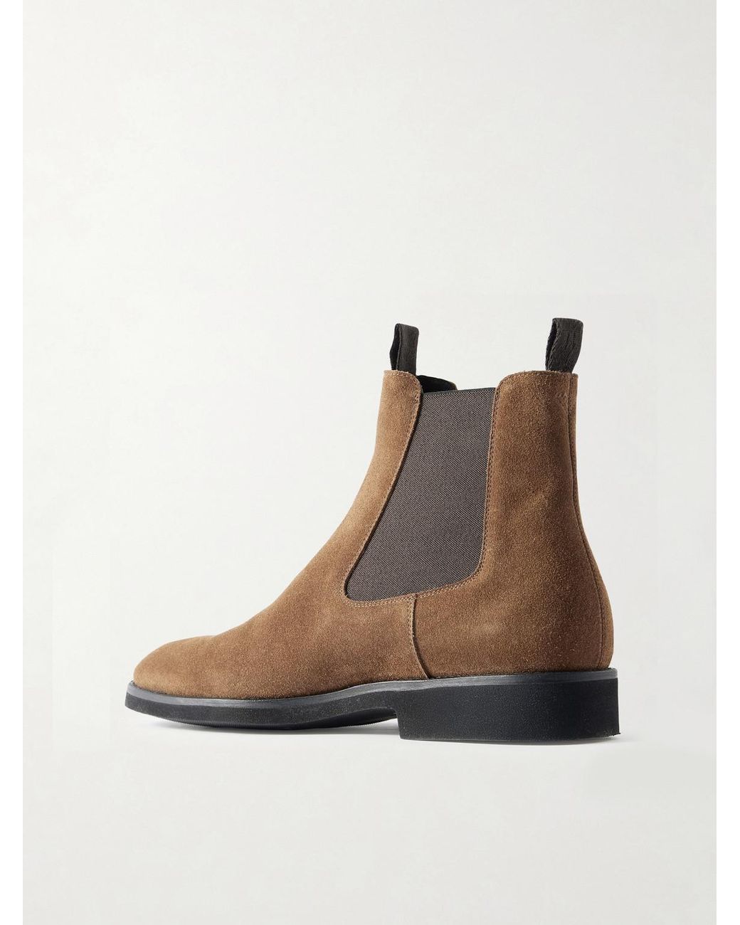 Tom Ford Brown Owen Suede Chelsea Boots for men