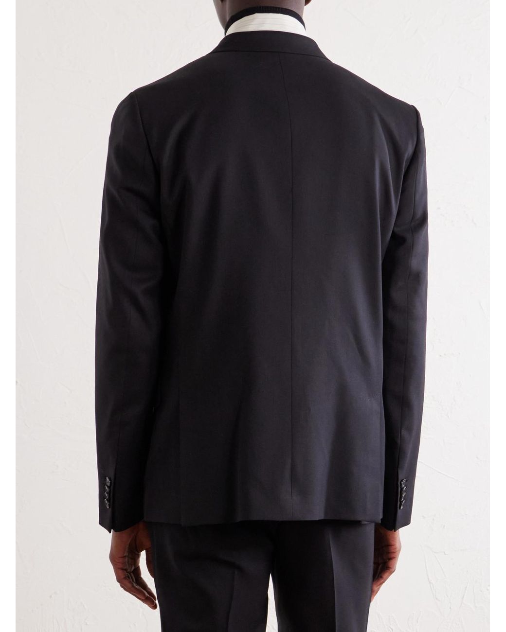 Paul Smith Blue Wool-Twill Suit Jacket for men