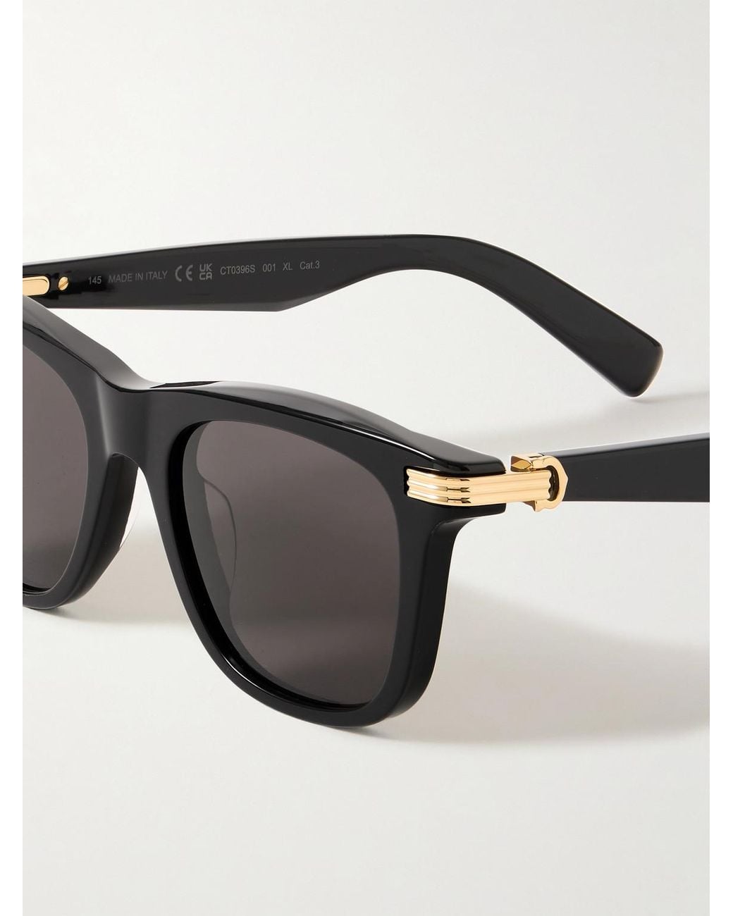 Cartier Black Première De Cartier D-Frame Acetate Sunglasses for men