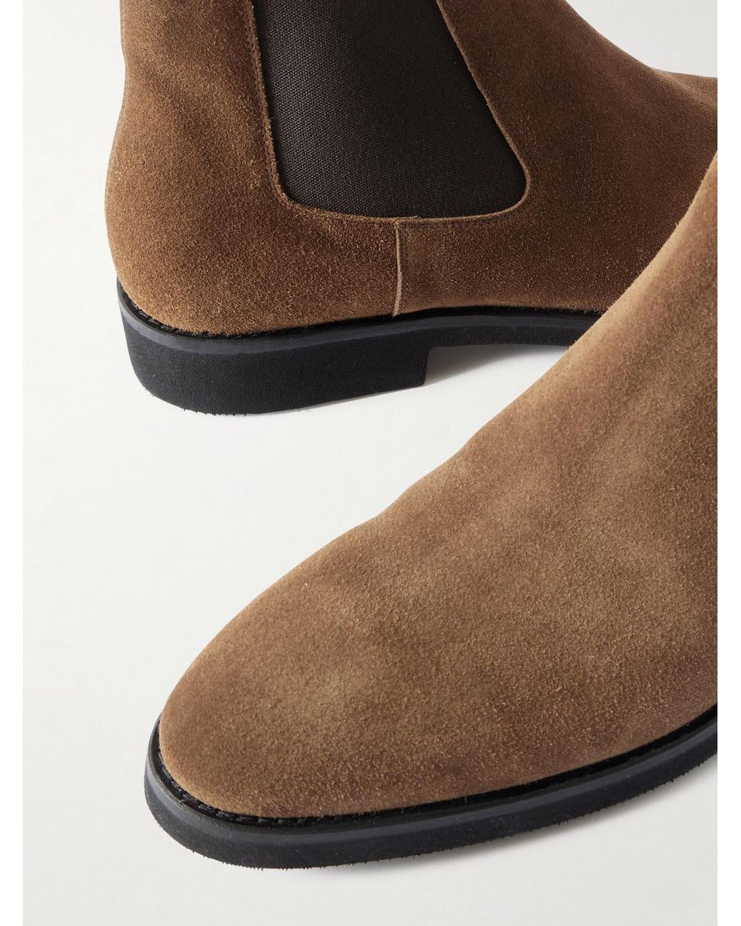 Tom Ford Brown Owen Suede Chelsea Boots for men