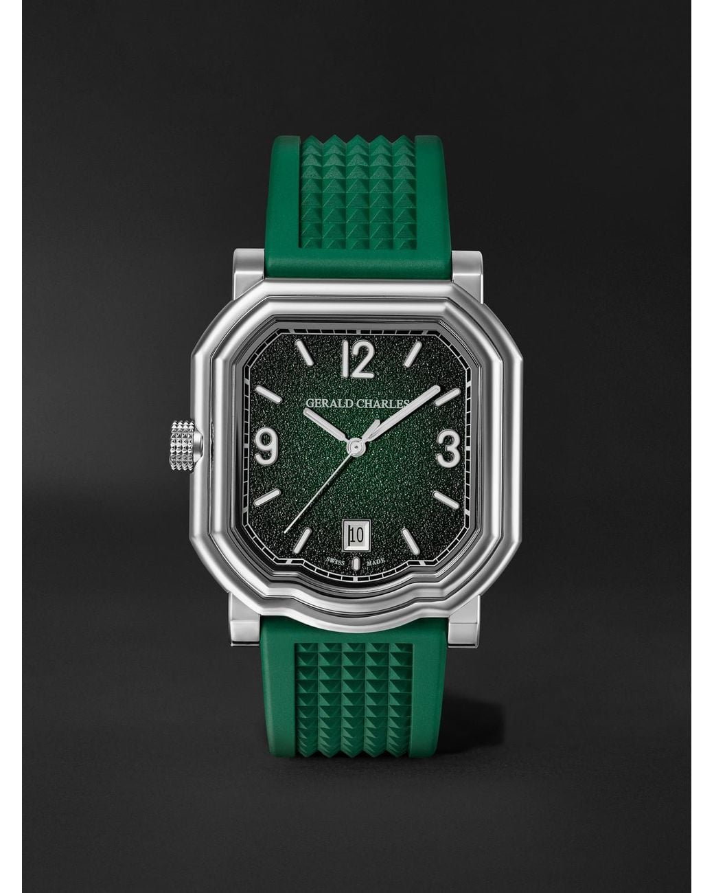 Gerald Charles Green Maestro Gc Sport Limited Edition Automatic Chronograph Titanium Watch, Ref. Gc2.0-Tx-Tn-02 for men