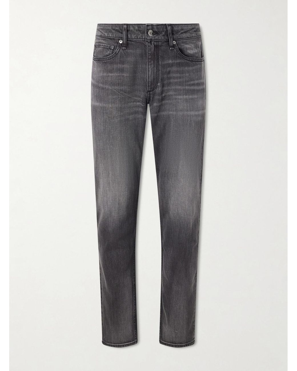 Rag & Bone Gray Fit 3 Authentic Slim-Fit Stretch-Denim Jeans for men