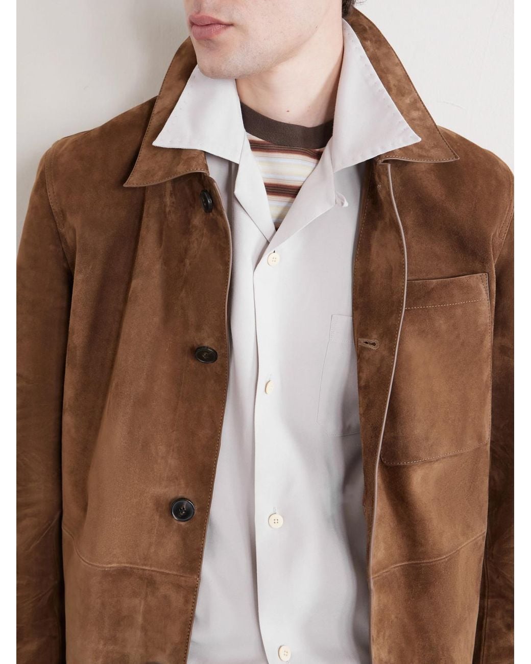 Visvim White Keesey Woven Shirt for men