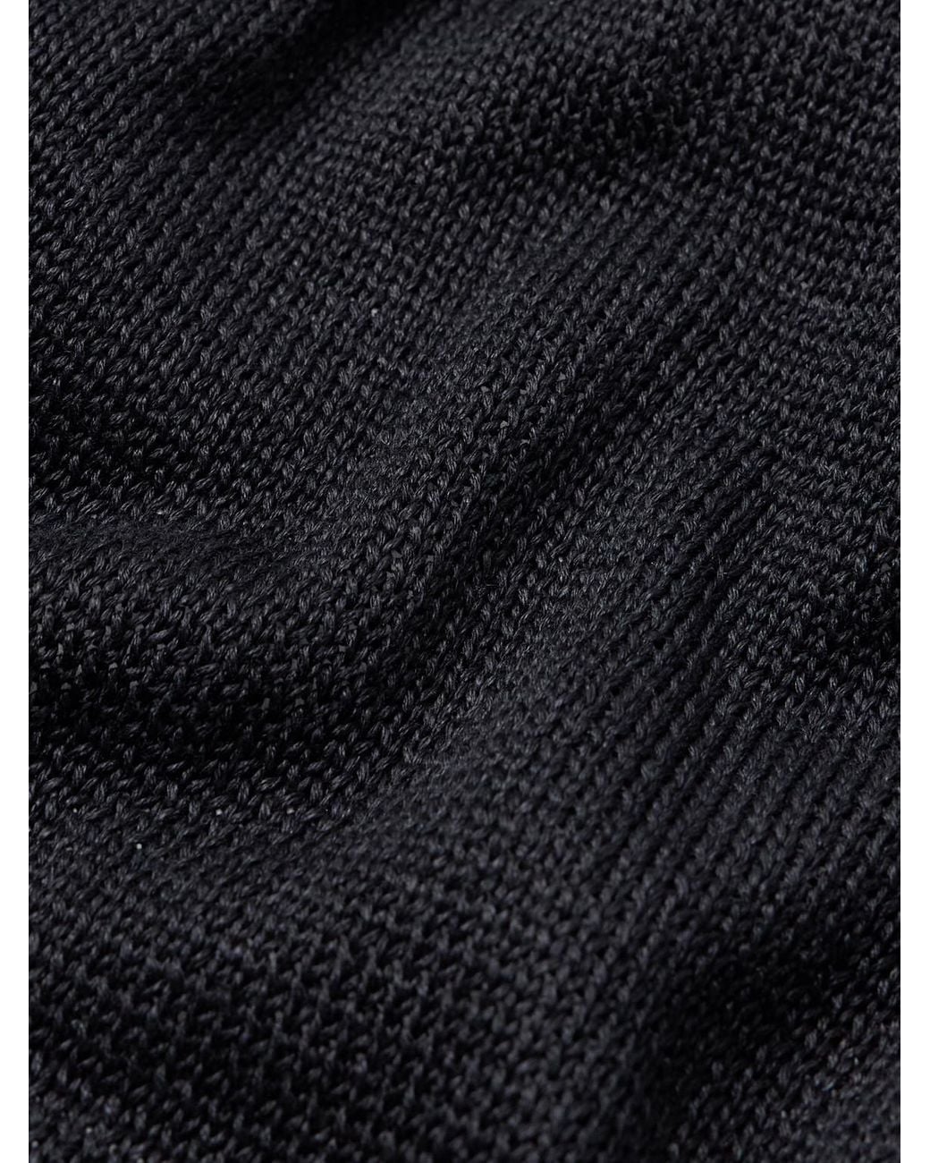Inis Meáin Blue Linen Cardigan for men