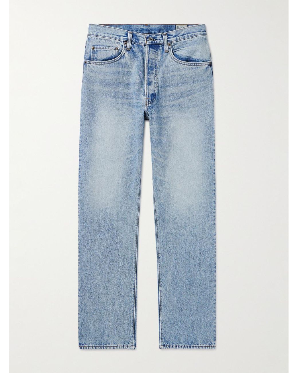 Orslow Blue 105 Straight-Leg Jeans for men