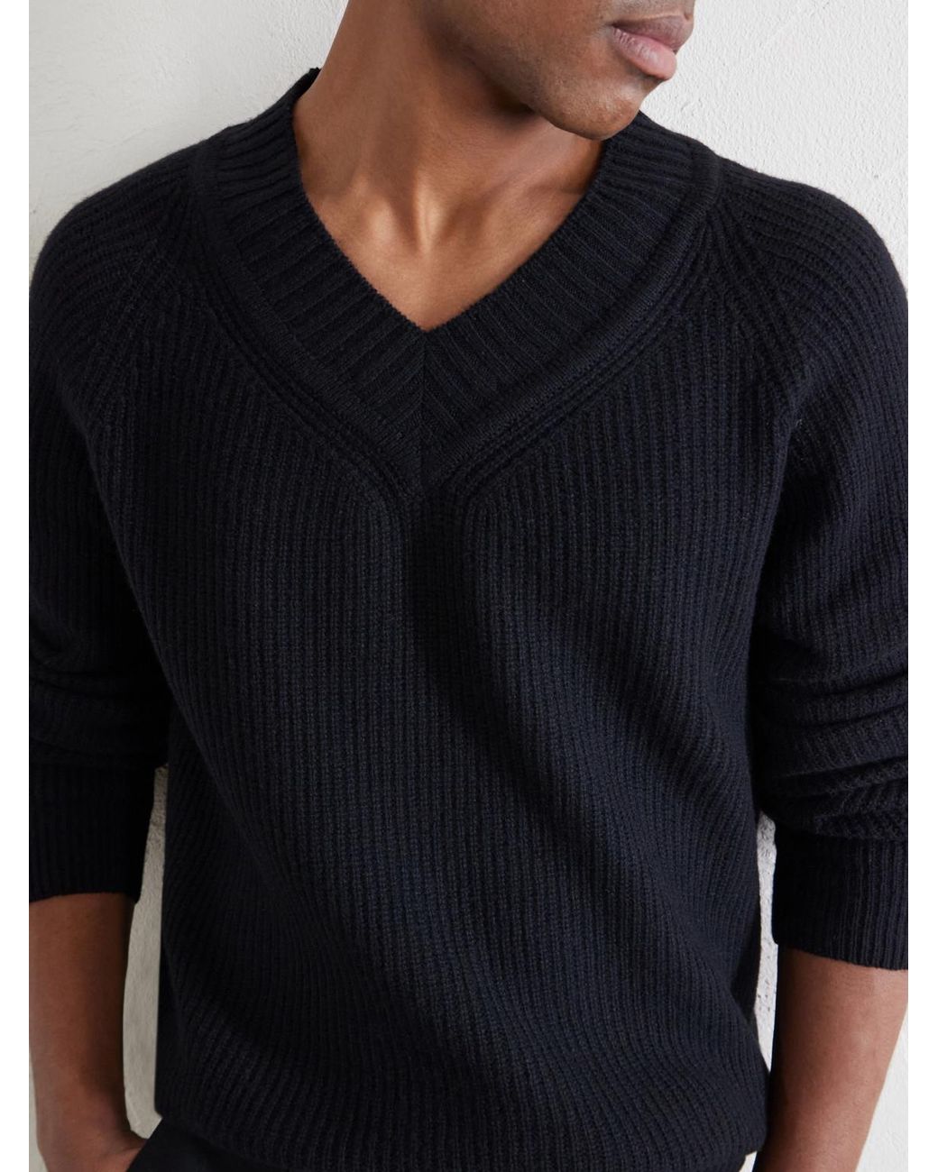 John Smedley Blue Carden Recycled-Cashmere And Wool-Blend Sweater for men