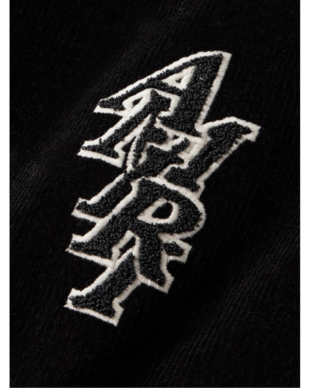 Amiri Corduroy Teddy Jacket in Black for Men | Lyst UK