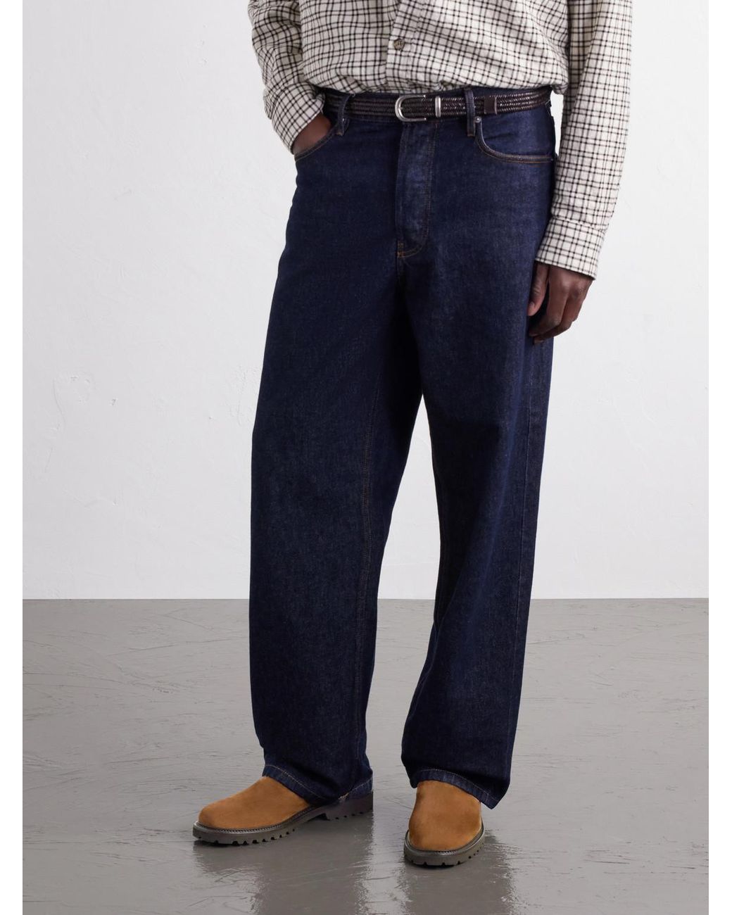 Common Projects Brown Piuma Suede Boots for men