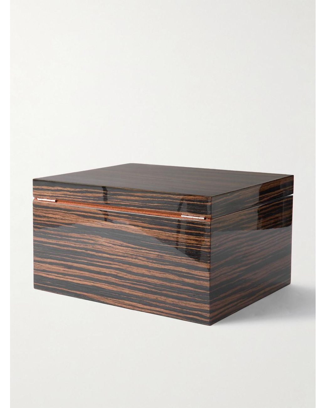 Rapport Brown Heritage Wood 16-piece Watch Box for men