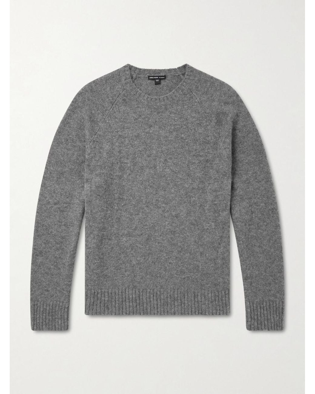 James Perse Gray Cashmere Sweater for men