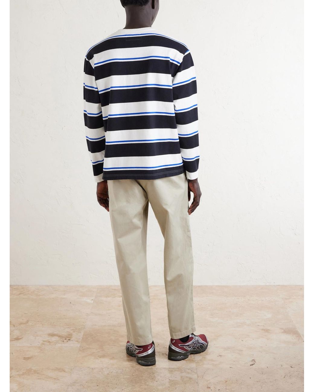 Neighborhood Natural Straight-Leg Cotton Chinos for men