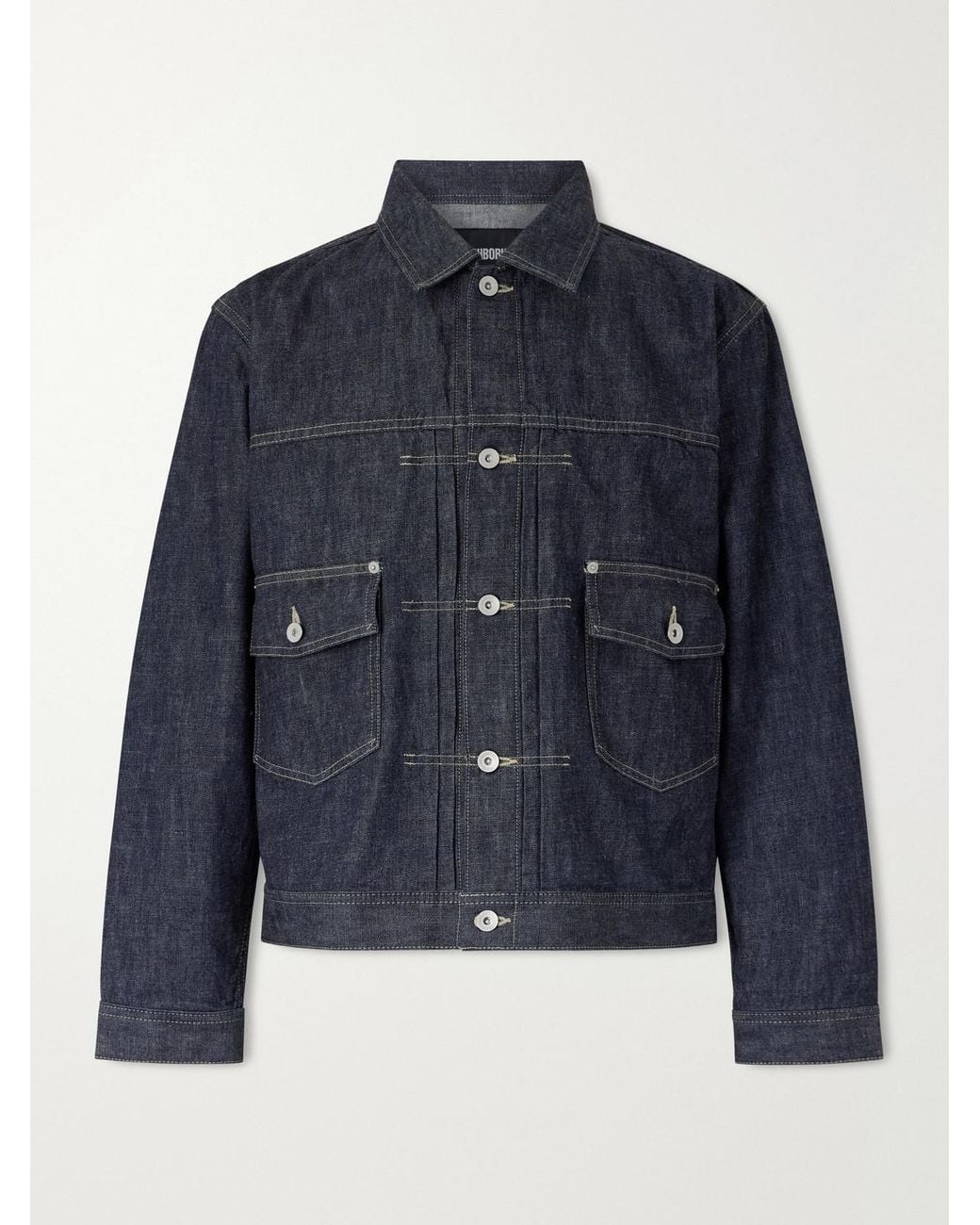 Neighborhood Blue Denim Jacket for men