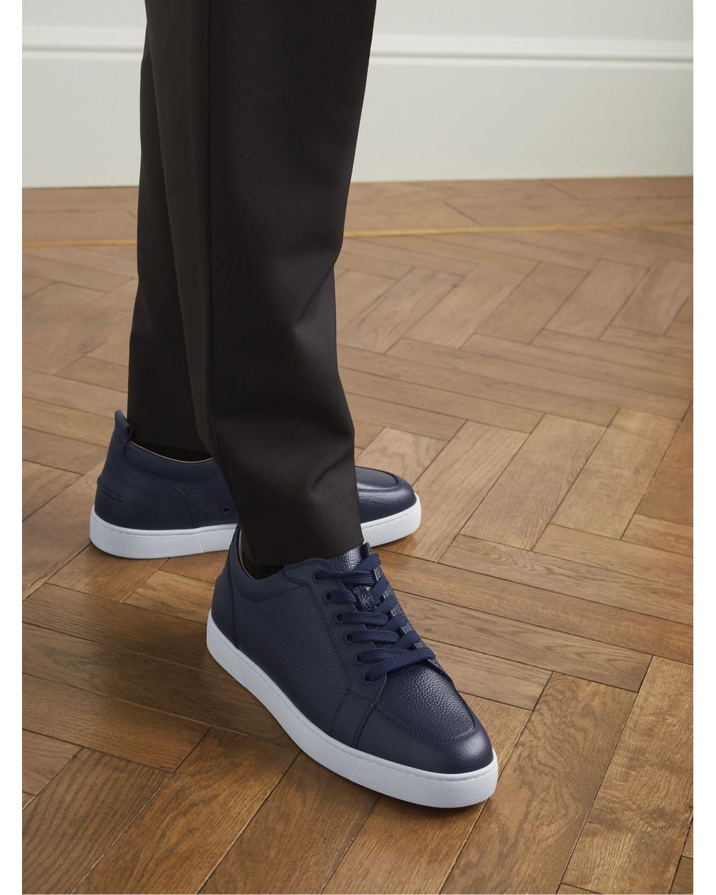 Louboutin rantulow blue sale