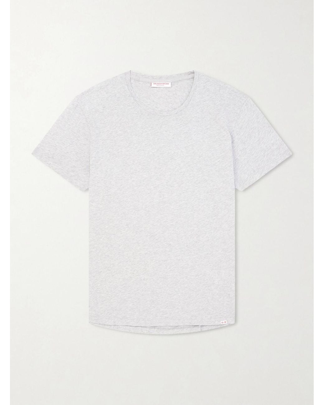Orlebar Brown White Cotton-Jersey T-Shirt for men