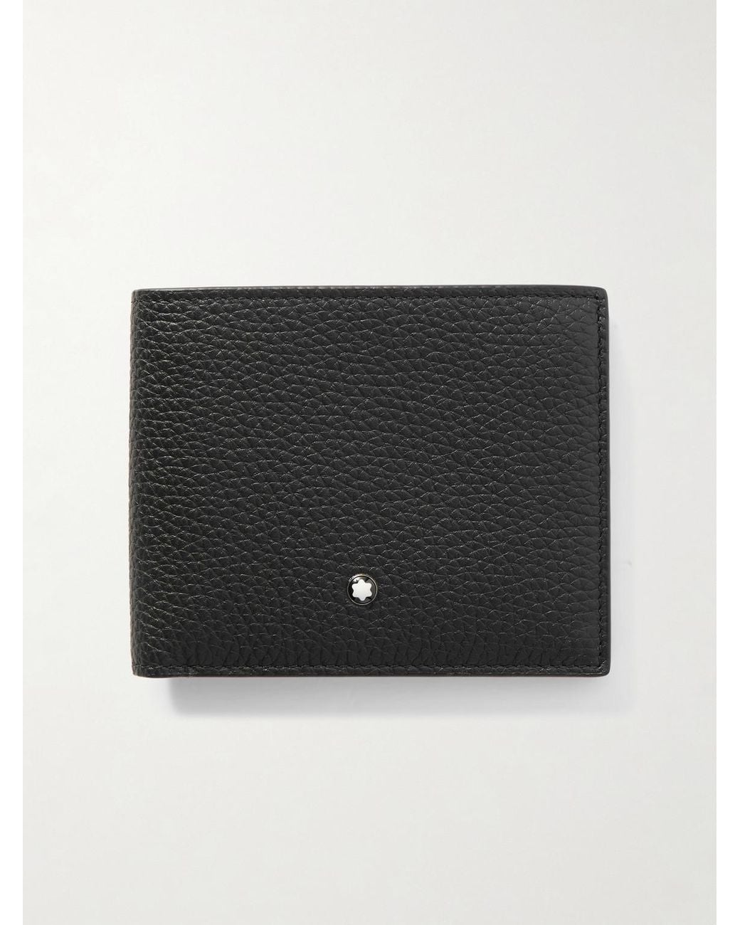 Montblanc Black Full-Grain Leather Wallet for men