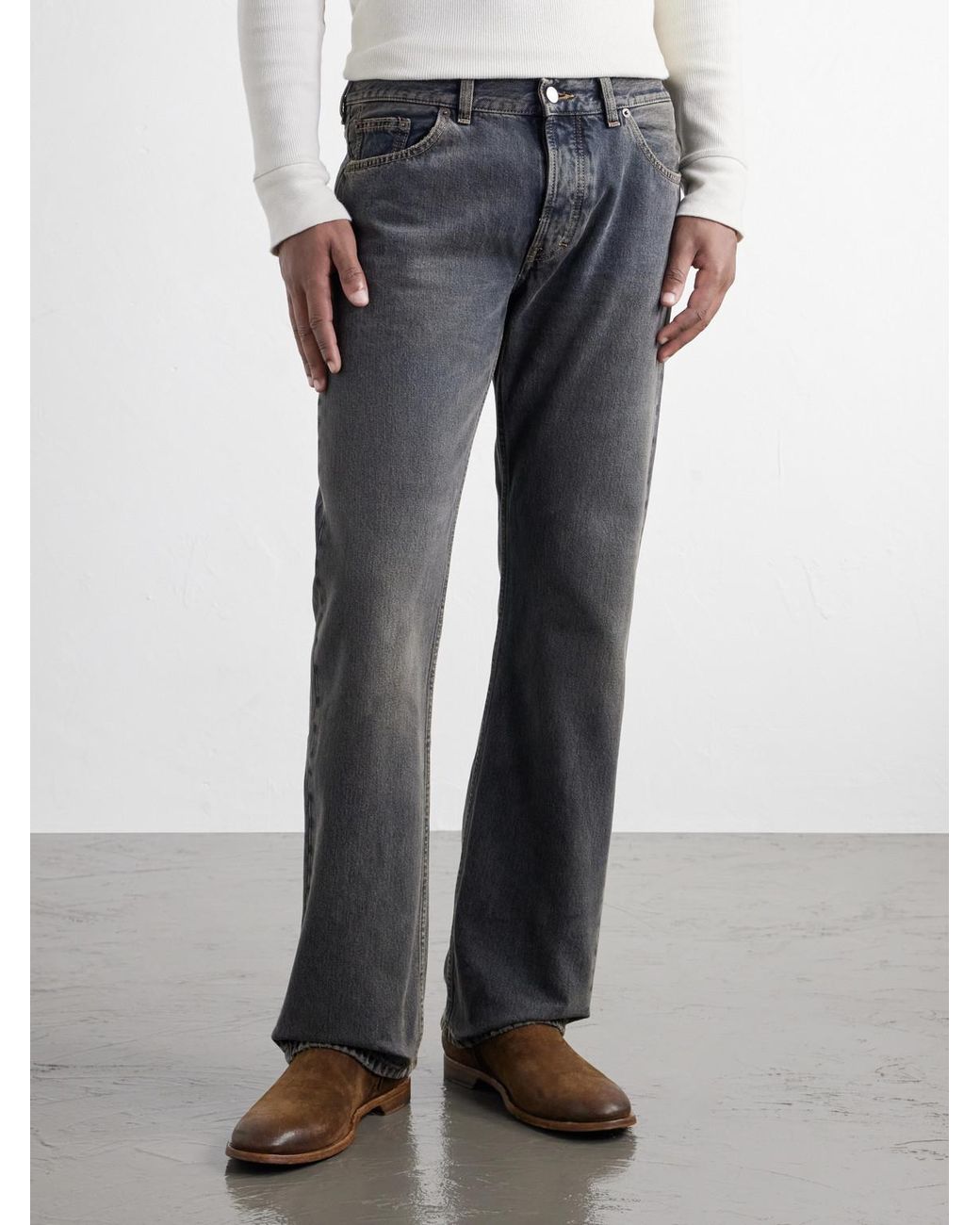 Jeanerica Blue Arrow Straight-Leg Jeans for men