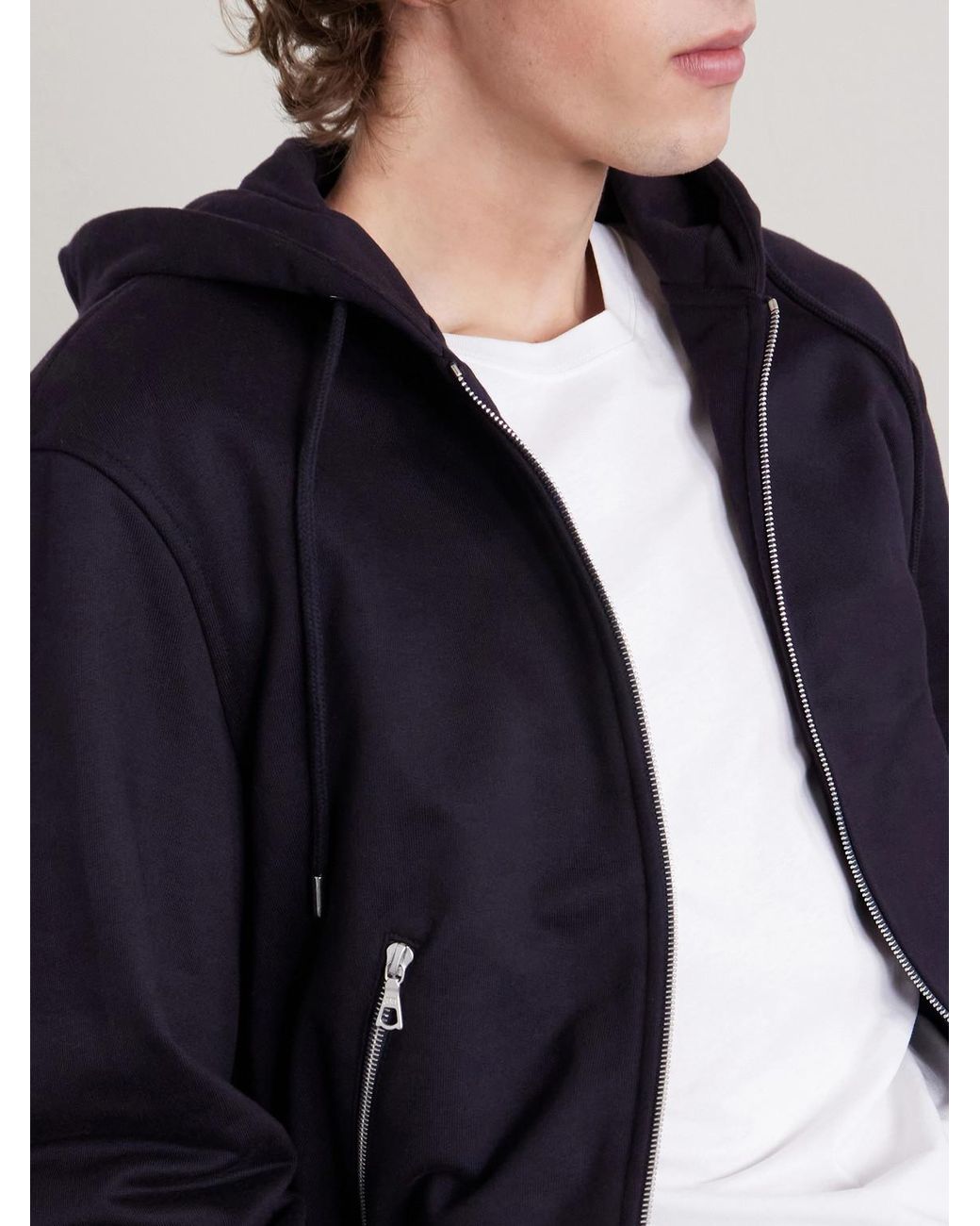 Dries Van Noten White Cotton-Jersey T-Shirt for men