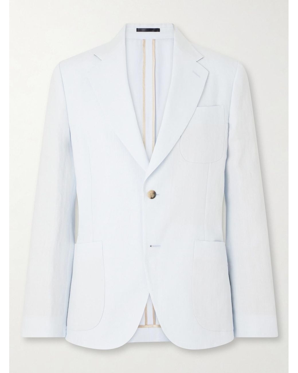 Paul Smith White Linen Suit Jacket for men