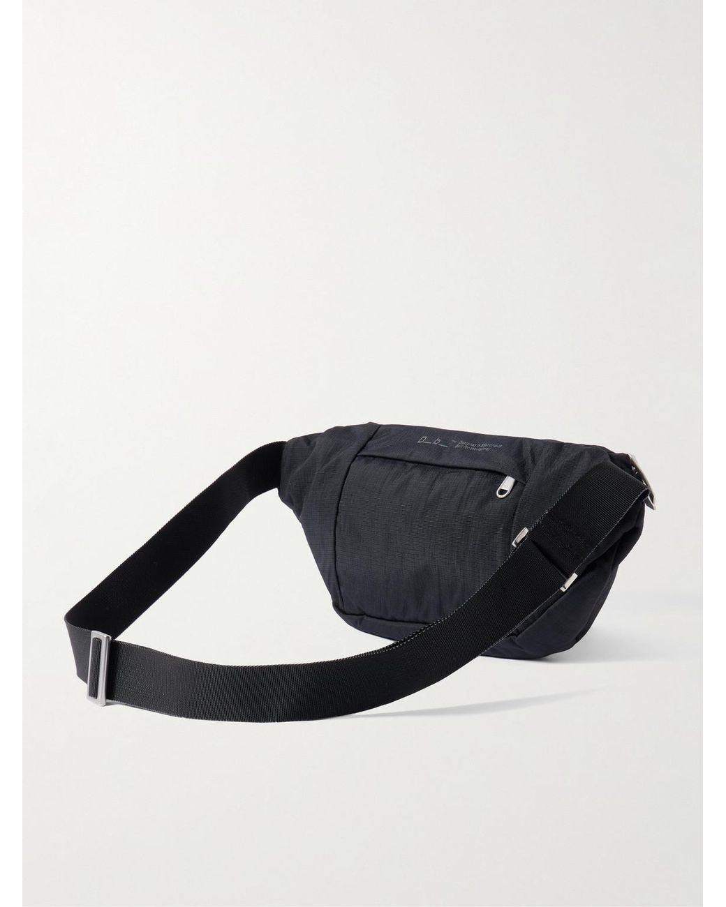 Db Journey Black Entour Sling 6L Ripstop And Coated-Canvas Belt Bag for men
