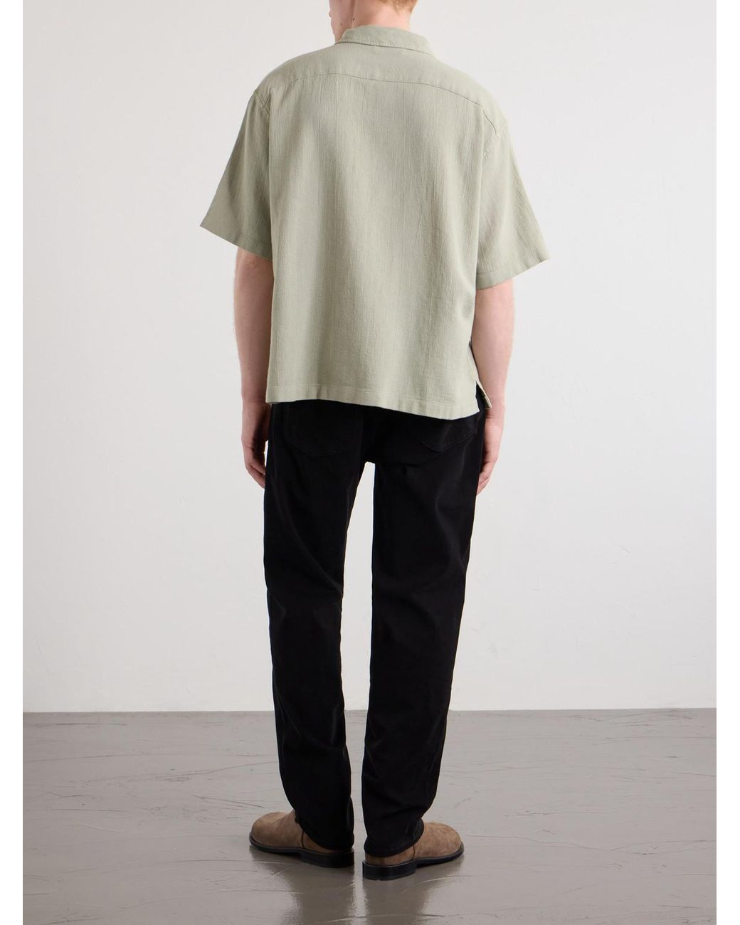 FRAME Natural Cotton Shirt for men