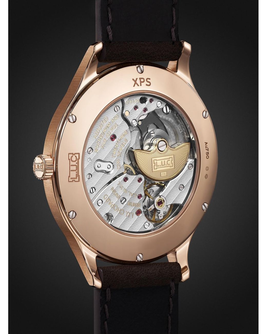 Chopard Multicolor L.u.c Xps Automatic 18-karat Rose Gold Watch, Ref. 161948-5003 for men