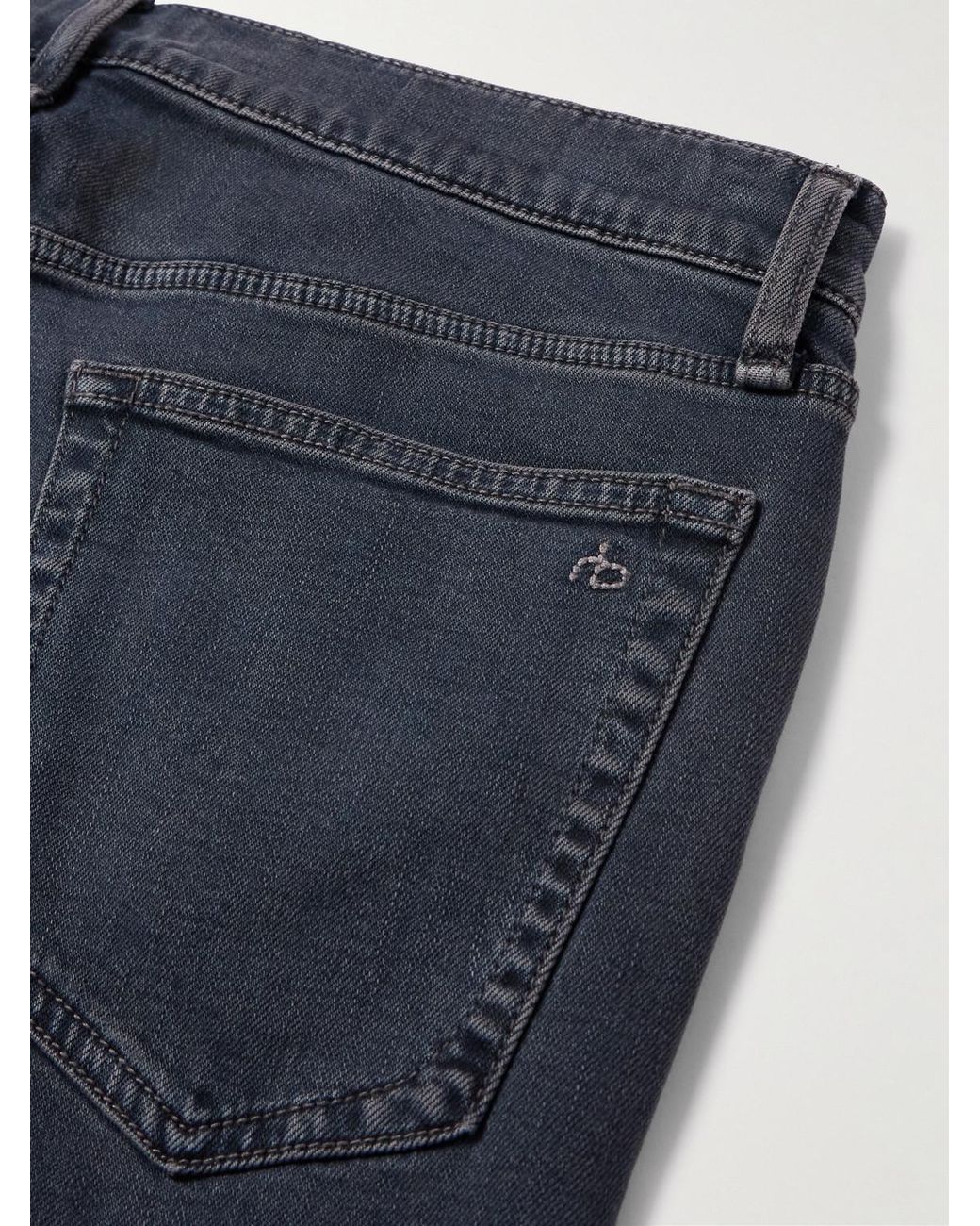 Rag & Bone Blue Fit 2 Slim-Fit Stretch-Denim Jeans for men