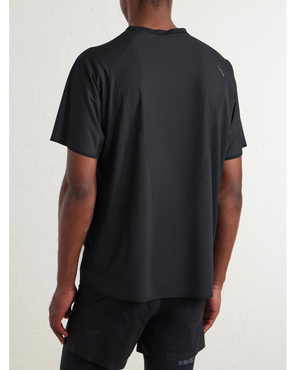 Satisfy Black Auralite Uv T-Shirt for men