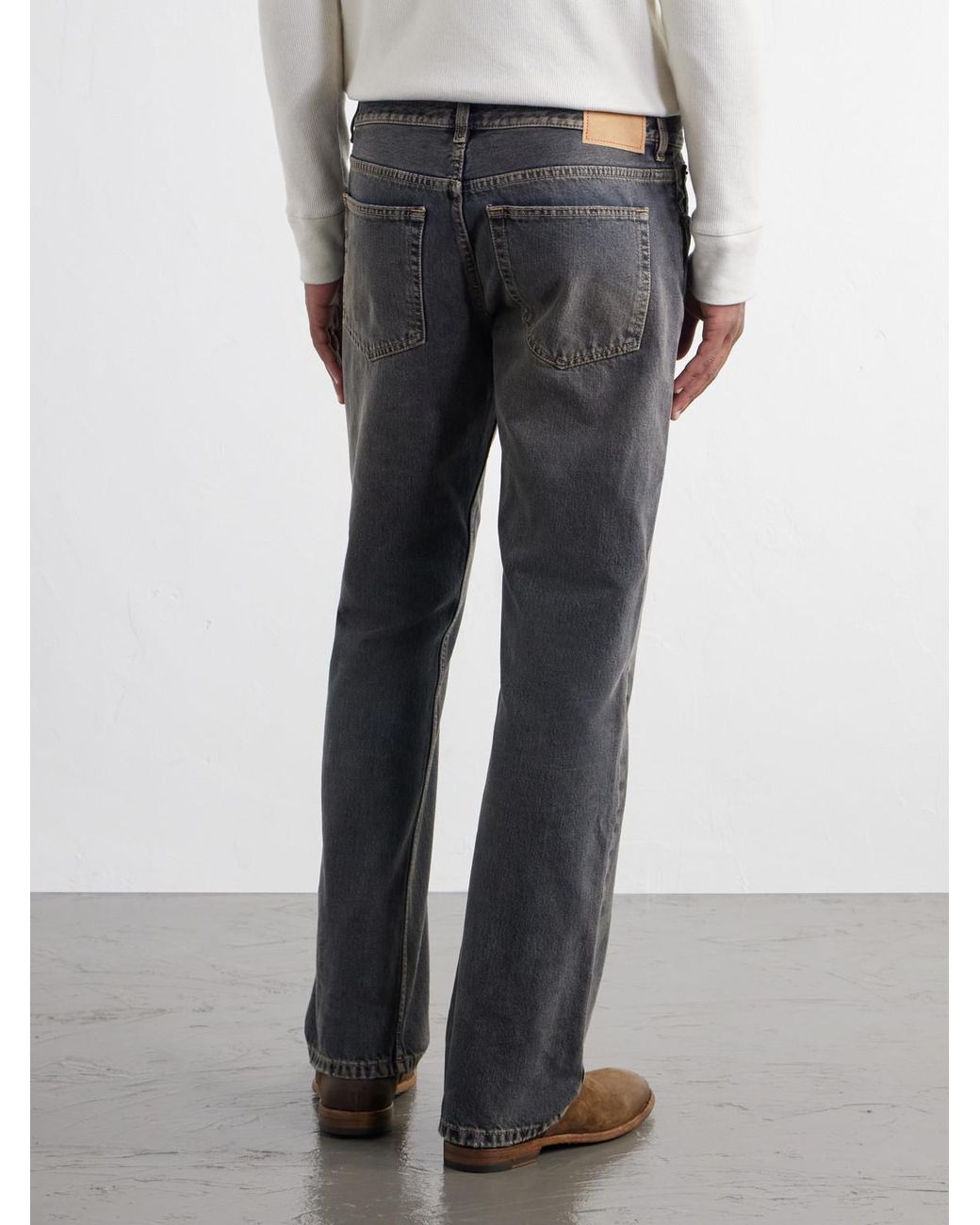 Jeanerica Blue Arrow Straight-Leg Jeans for men