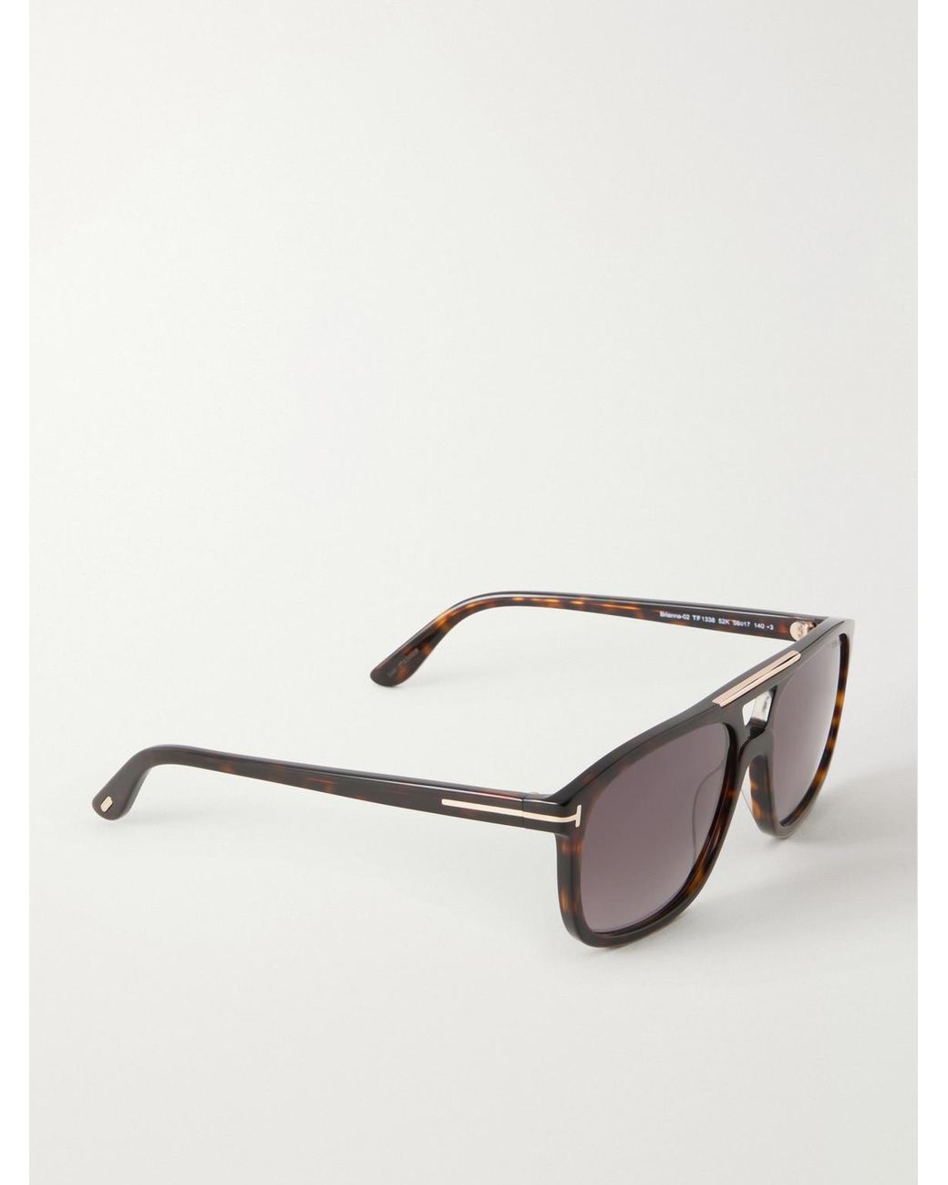 Tom Ford Black Brianna 02 Aviator-style Acetate Sunglasses for men