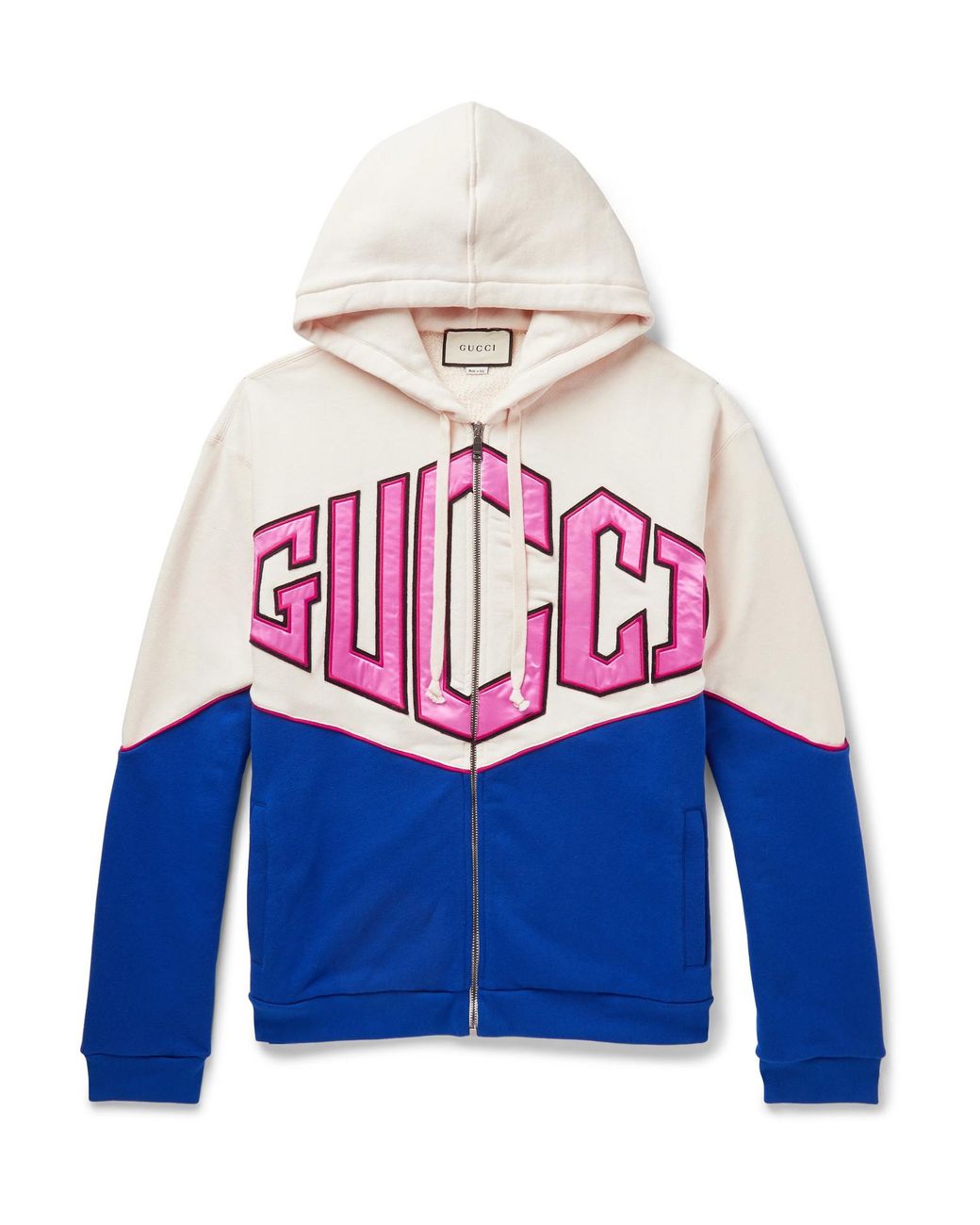 gucci zip up hoodie