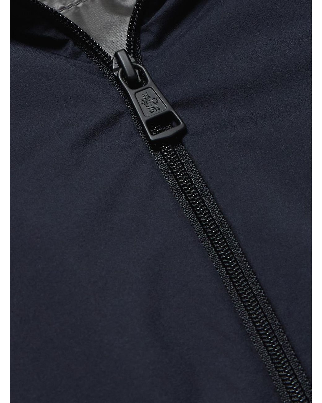 Moncler Blue Padded Shell Down Jacket for men