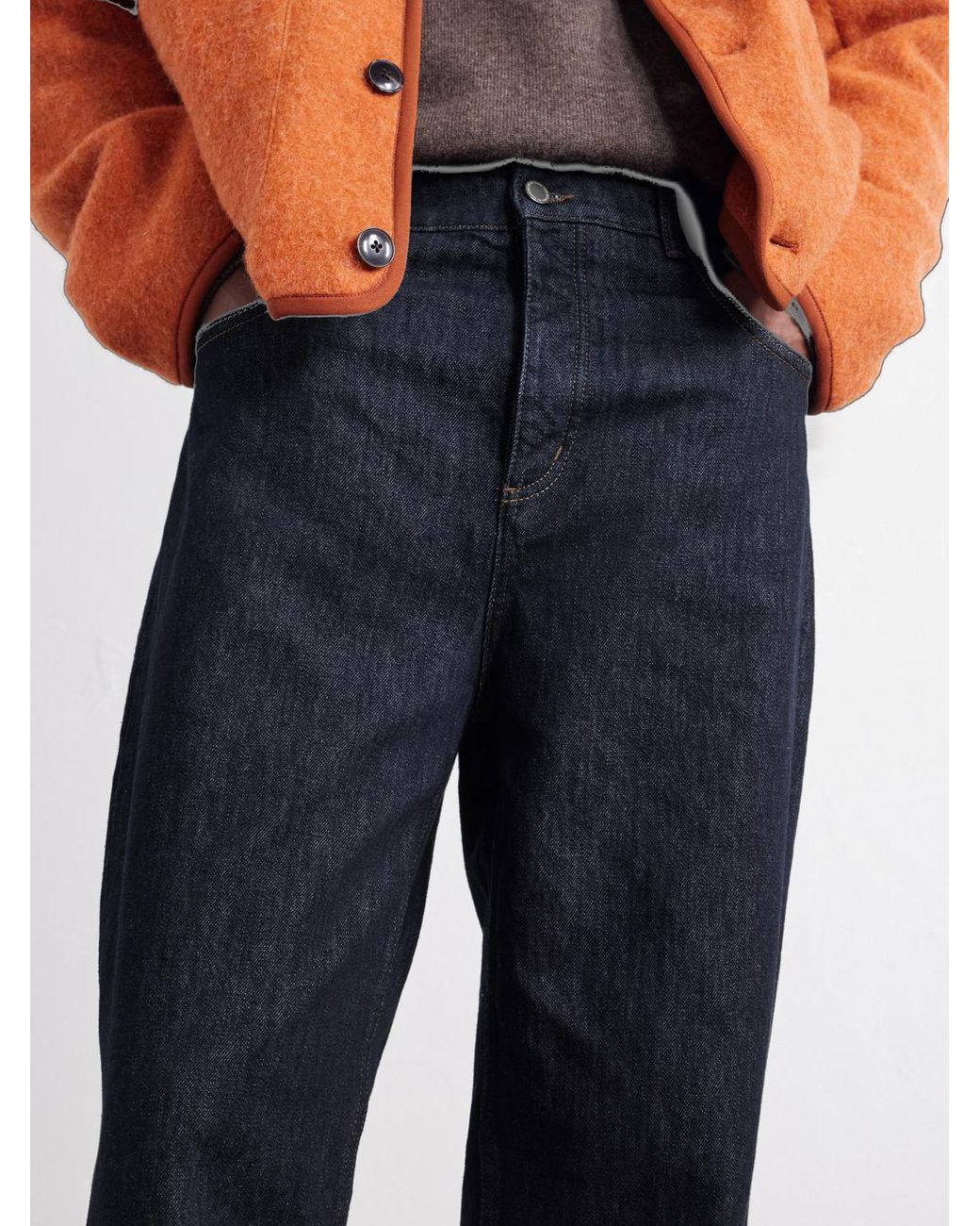 A Kind Of Guise Blue Terek Straight-leg Jeans for men