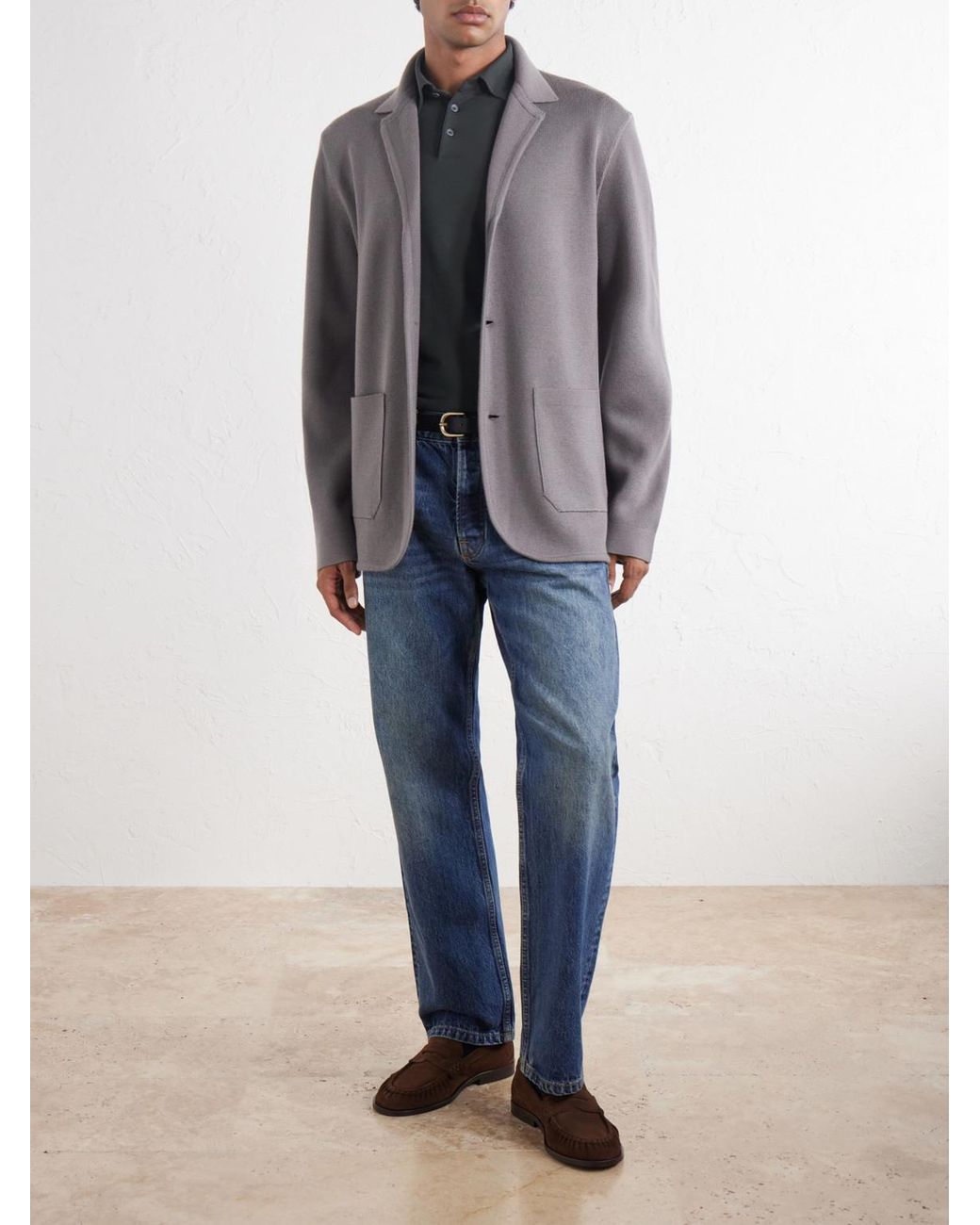 Orlebar Brown Purple Rainer Ii Merino Wool Blazer for men