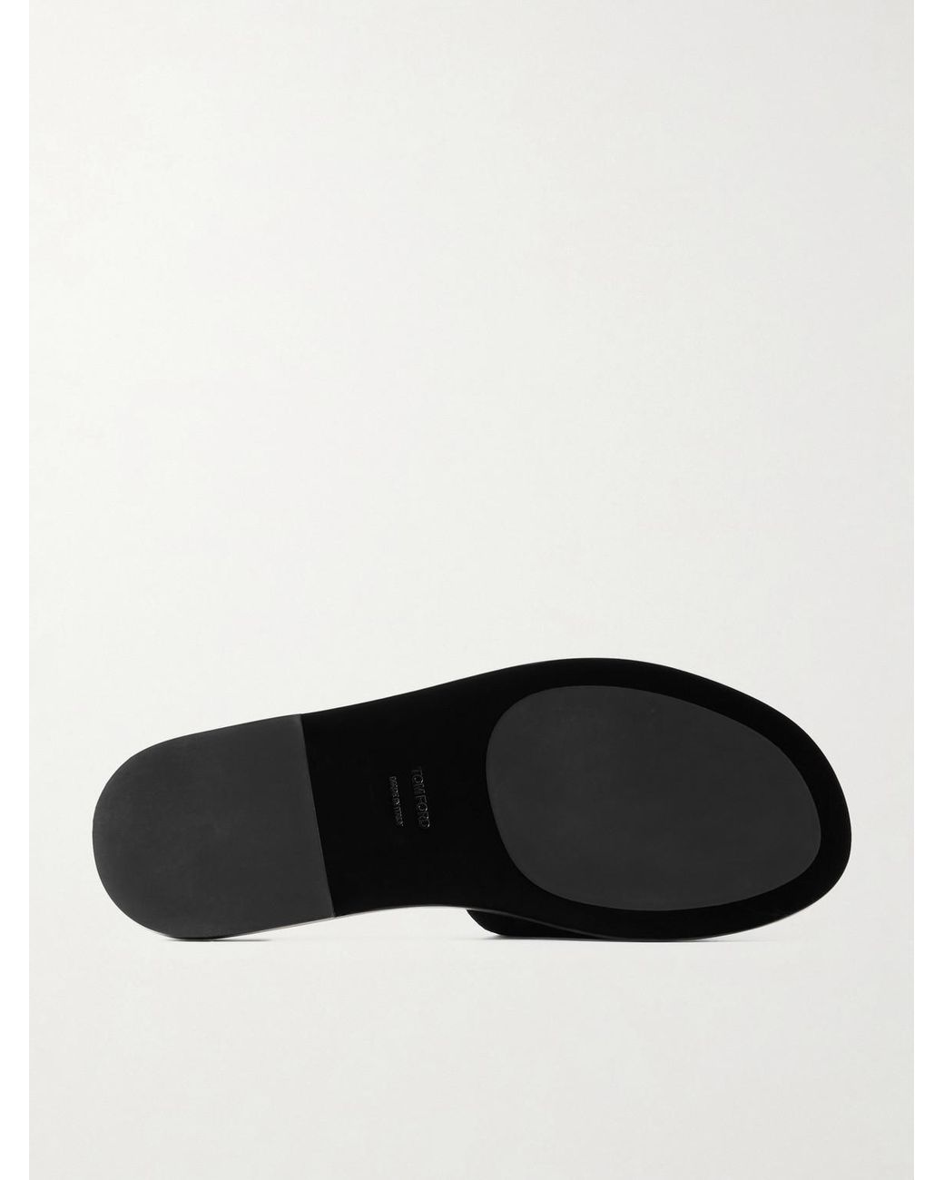 Tom Ford White Kai Suede Slides for men
