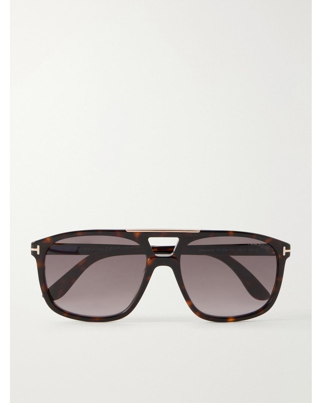 Tom Ford Black Brianna 02 Aviator-style Acetate Sunglasses for men